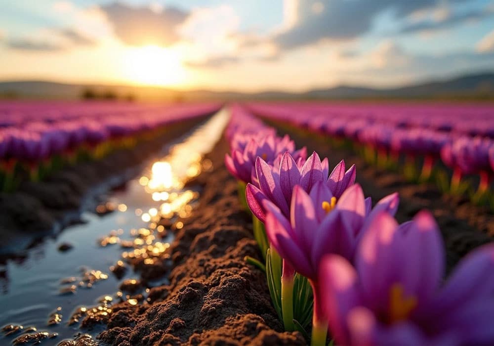 气候条件对藏红花质量的影响