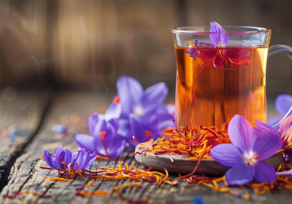 طرز تهیه دمنوش زعفران برای افزایش انرژی و تمرکز