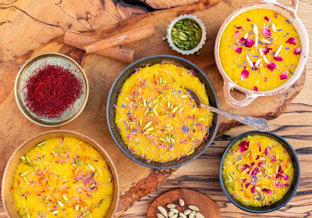 delicious saffron desserts for guests