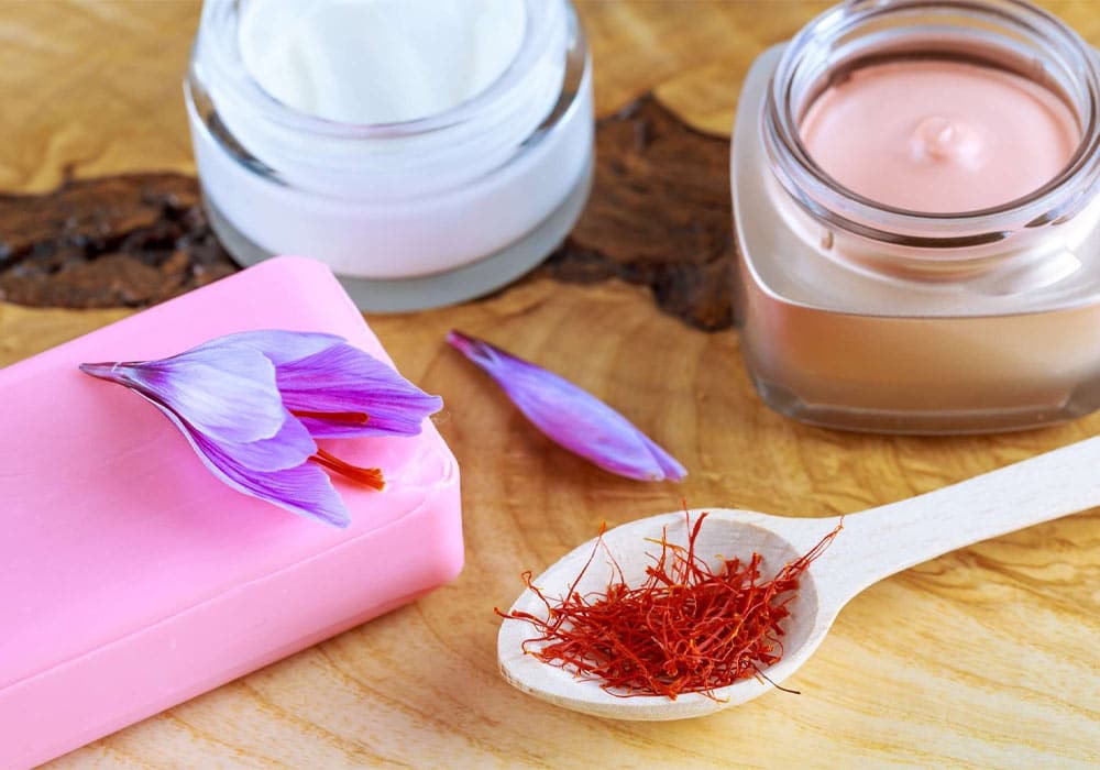 Saffron in the cosmetic industry