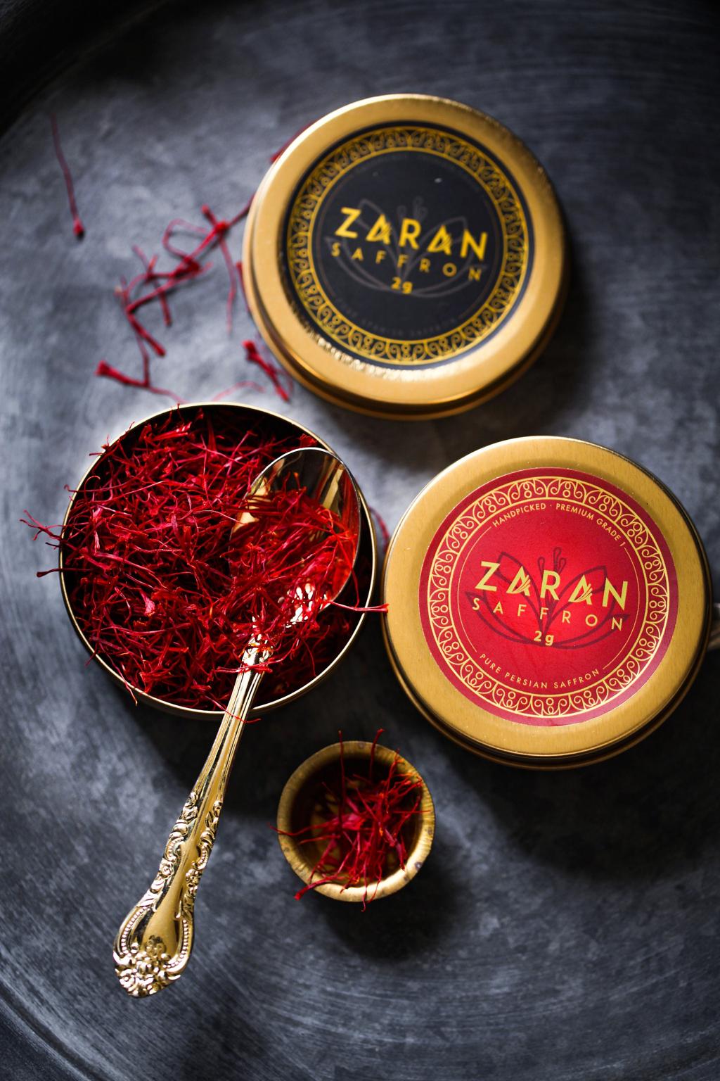 زعفران ایرانی نگهداری شده در ظرف دربسته و مناسب